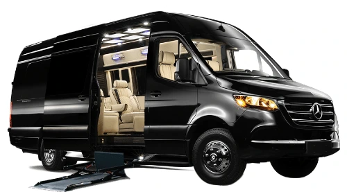 mercedes sprinter avec chauffeur
